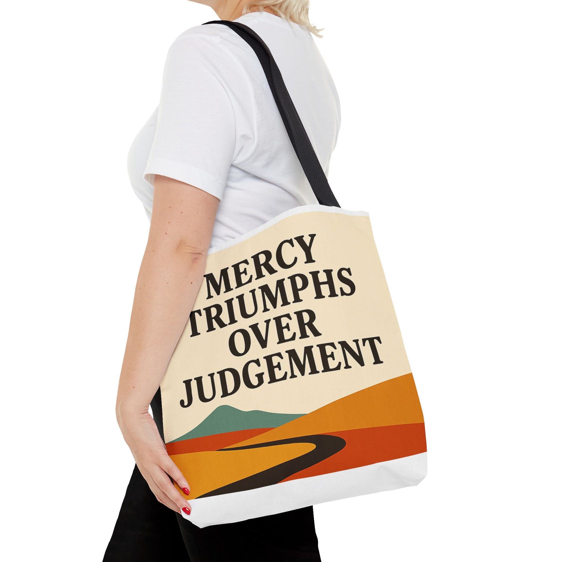 Inspirational Tote Bag, Eco-Friendly Carryall, Motivational Gift, Everyday Use, Travel Friendly, Reusable Shopping Bag, Statement Accessory