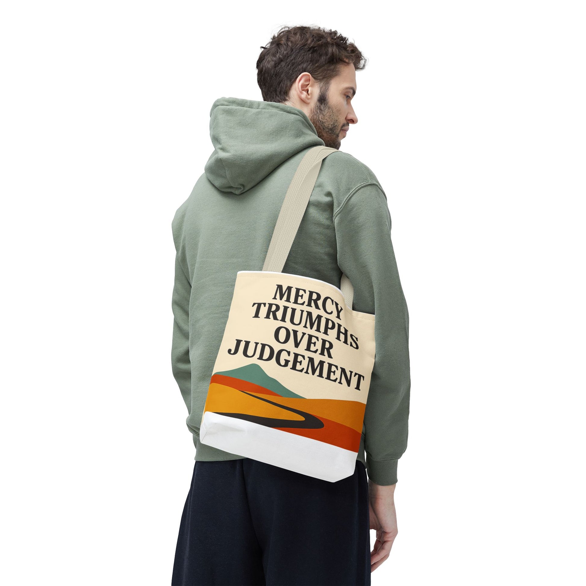 Inspirational Tote Bag, Eco-Friendly Carryall, Motivational Gift, Everyday Use, Travel Friendly, Reusable Shopping Bag, Statement Accessory