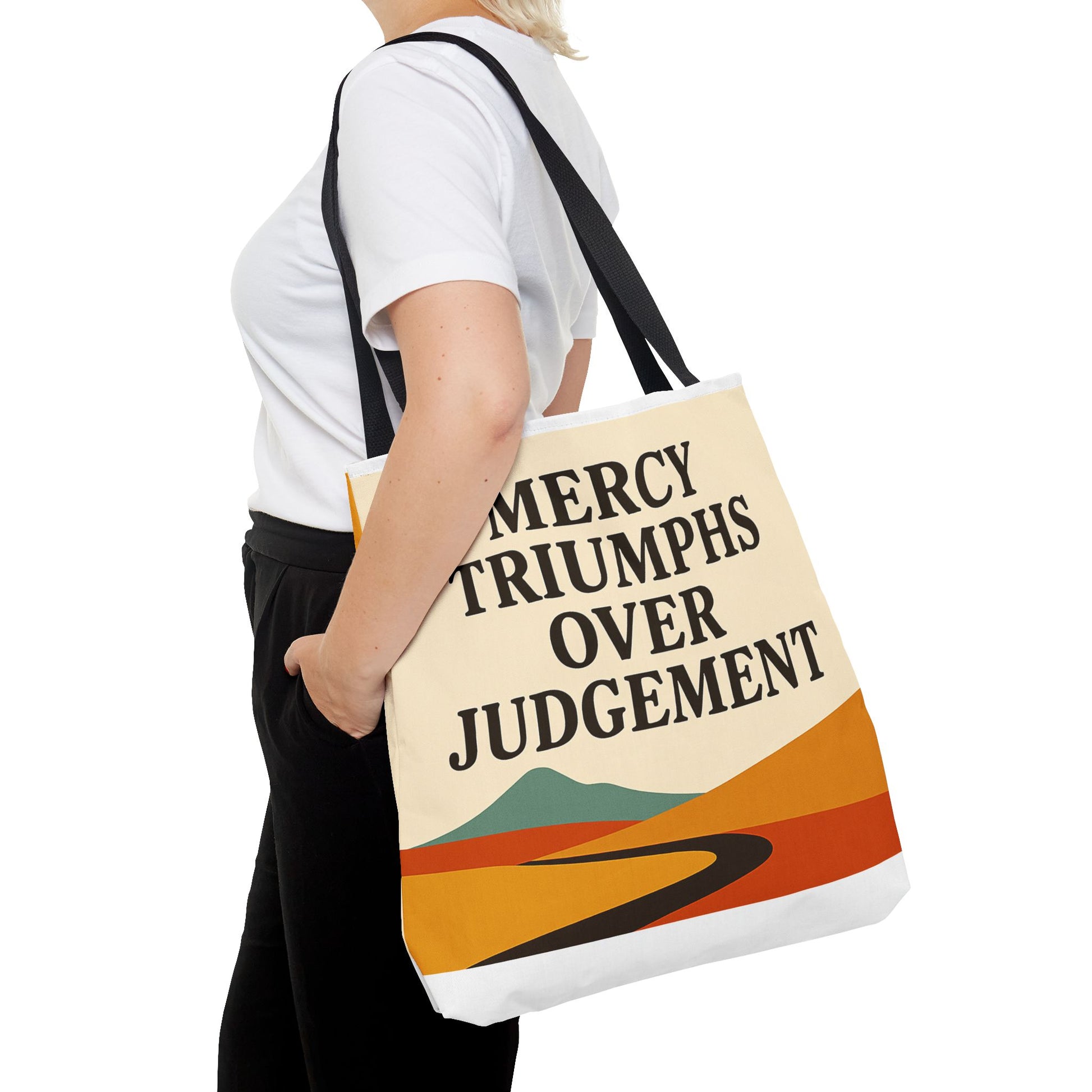 Inspirational Tote Bag, Eco-Friendly Carryall, Motivational Gift, Everyday Use, Travel Friendly, Reusable Shopping Bag, Statement Accessory