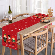 Christmas Table Runner Merry Christmas Decoration for Home Xmas Party Decor 2025 Navidad Notal Noel Ornament Happy New Year 2026