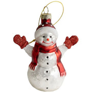 Santa Claus Christmas Glass Ornaments Christmas Theme New Year X-mas Tree Decoration Snowman Pendant Gift Christmas Hanging